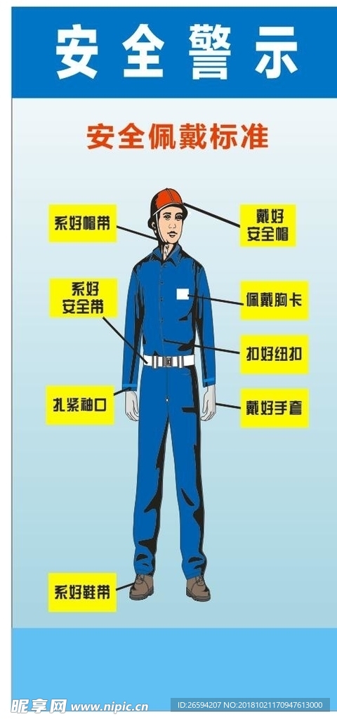 安全警示牌