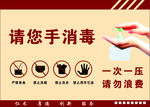 请你手消毒