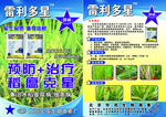 水稻宣传单