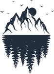 高山大树