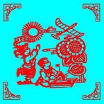向日葵剪纸