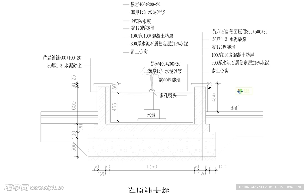 CAD公园绿化 桥路 道路绿化