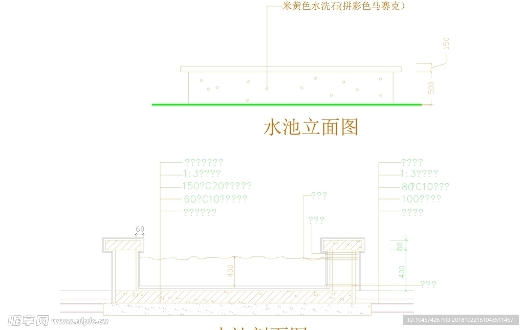 CAD公园绿化 桥路 道路绿化