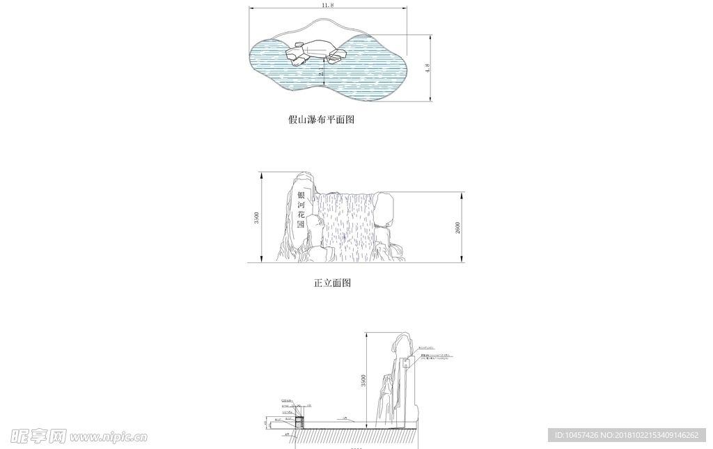 CAD公园绿化 桥路 道路绿化