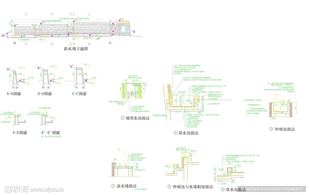 CAD公园绿化 桥路 道路绿化