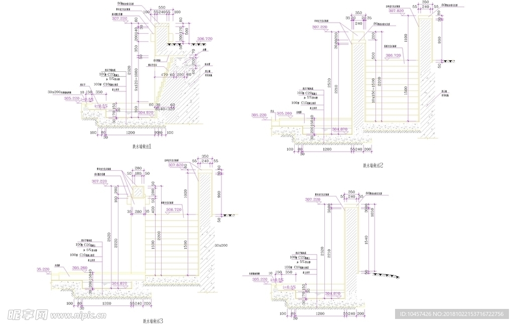 CAD公园绿化 桥路 道路绿化