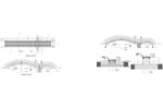 CAD公园绿化 桥路 道路绿化