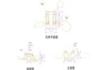 CAD公园绿化 桥路 道路绿化