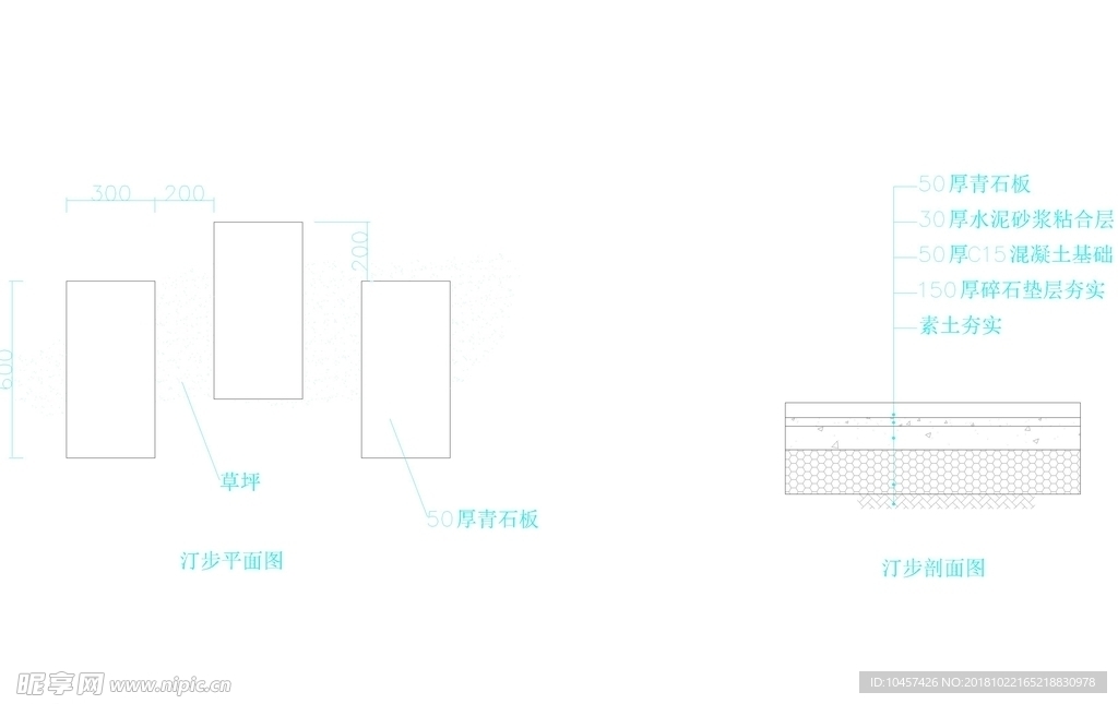 CAD公园绿化 桥路 道路绿化