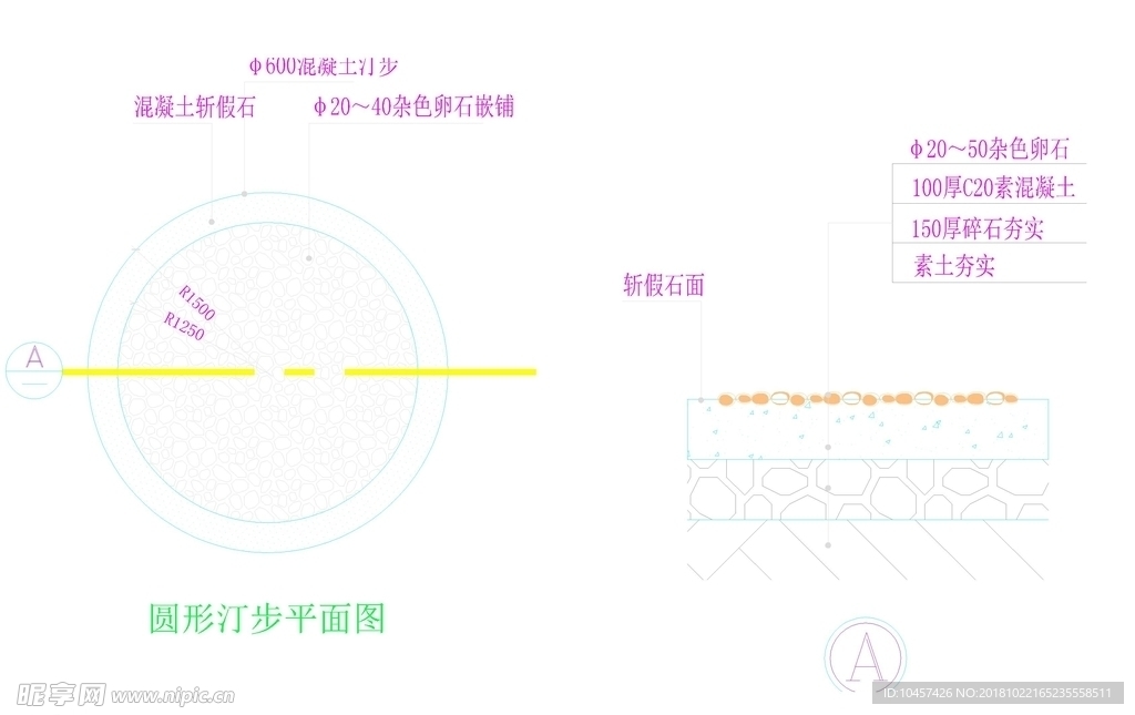 CAD公园绿化 桥路 道路绿化