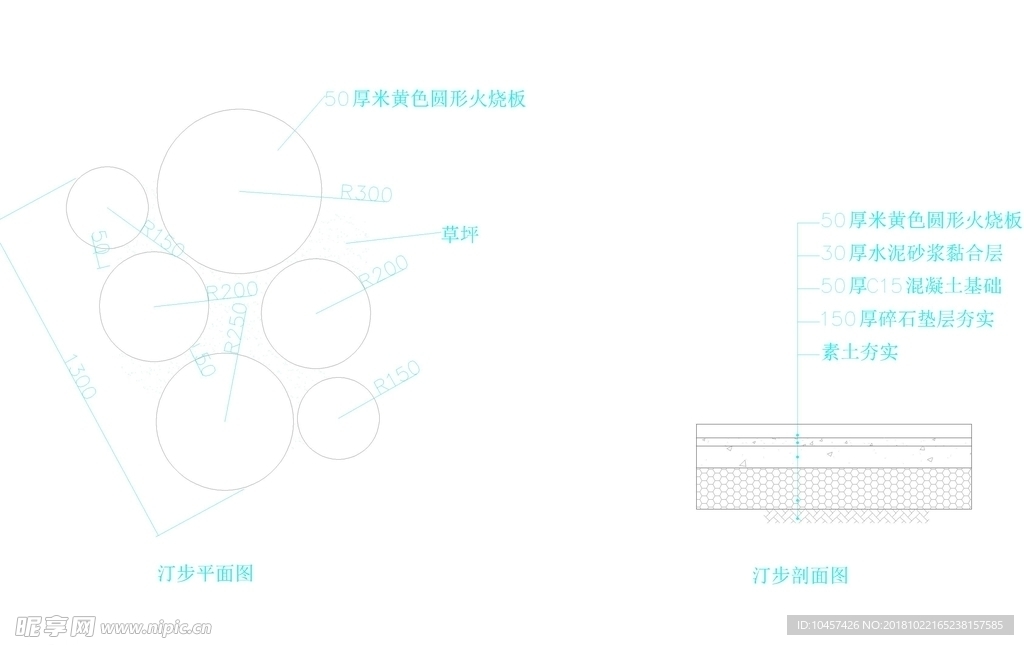 CAD公园绿化 桥路 道路绿化