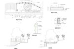 CAD公园绿化 桥路 道路绿化