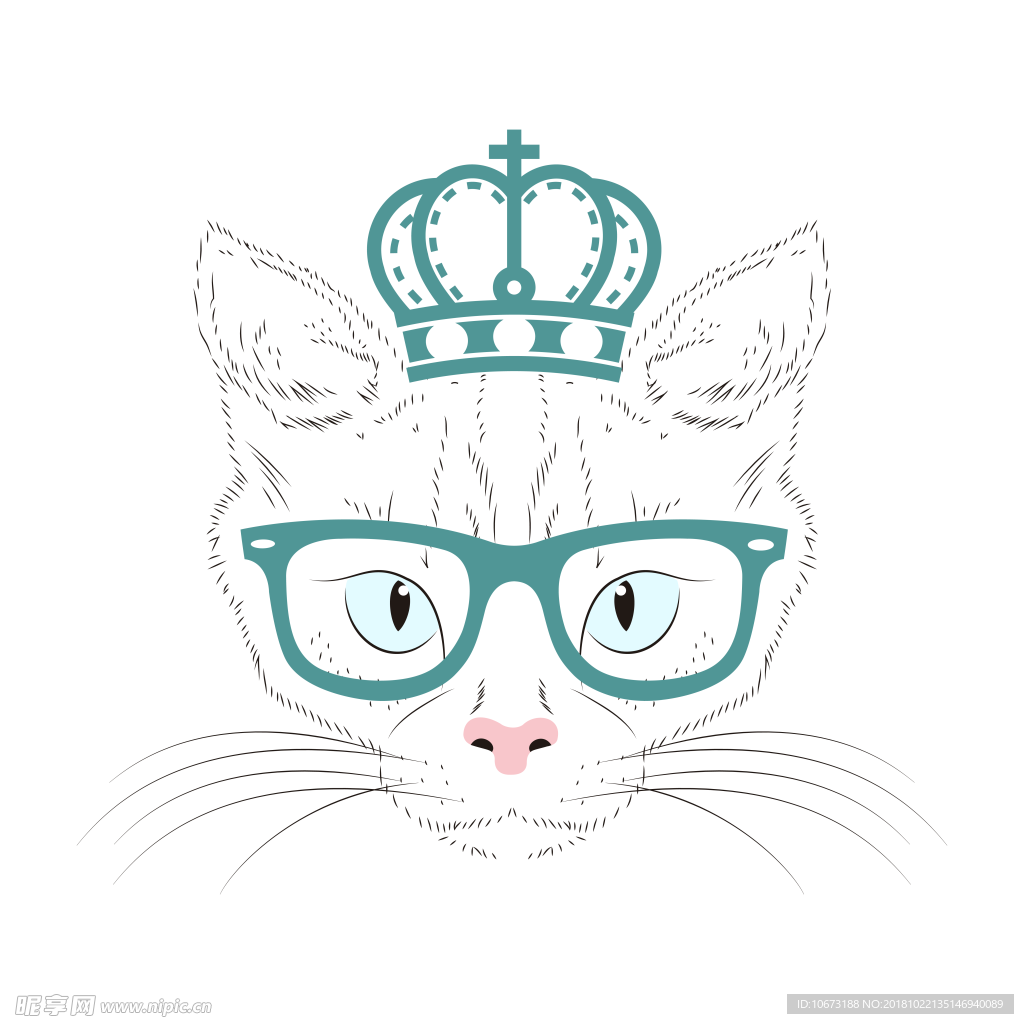 卡通猫咪图片