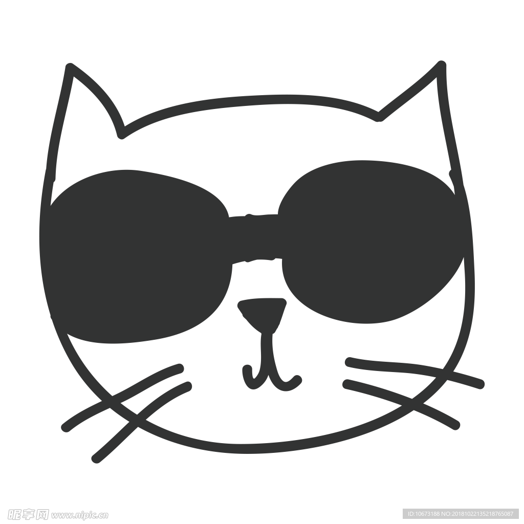 卡通猫咪图片