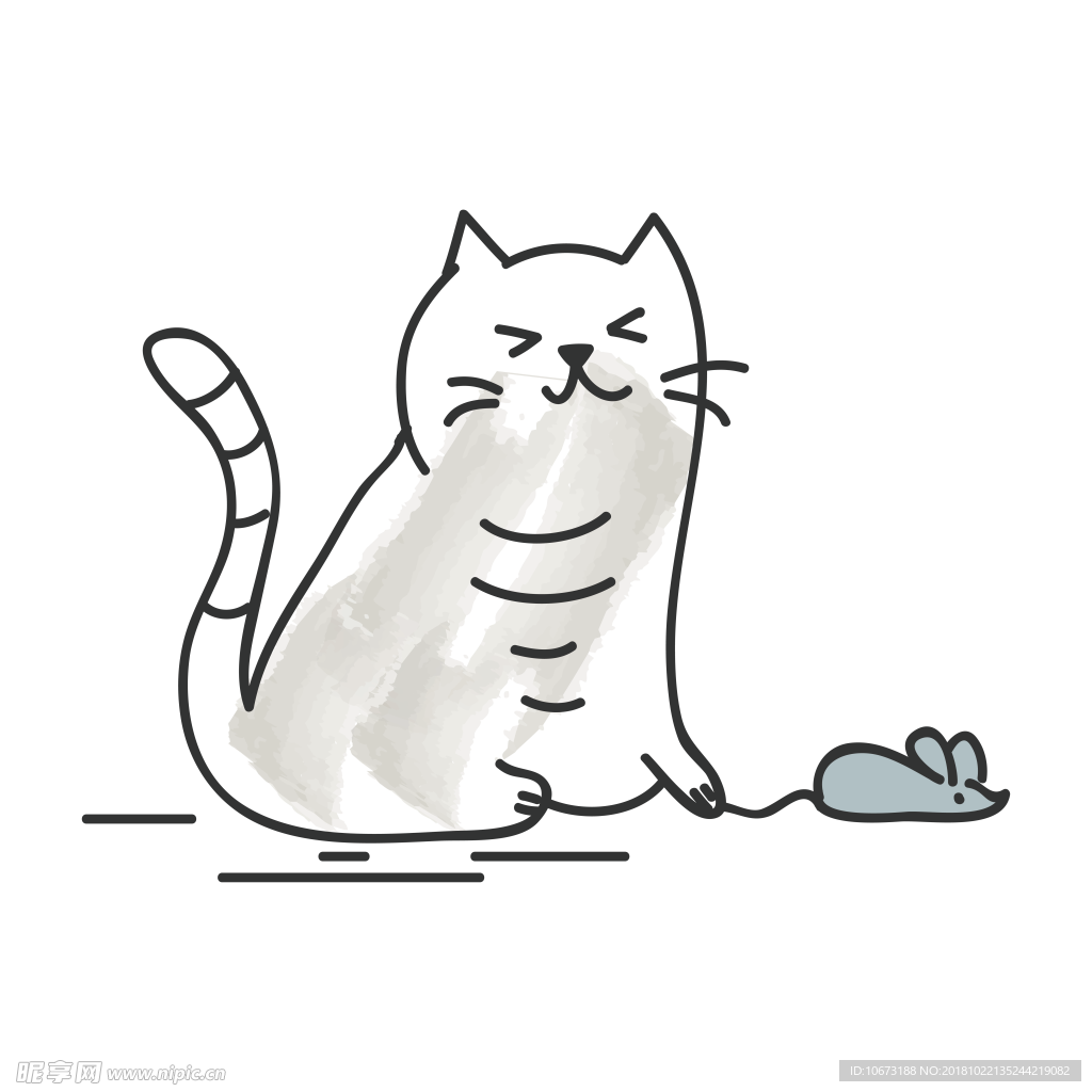 卡通猫咪图片