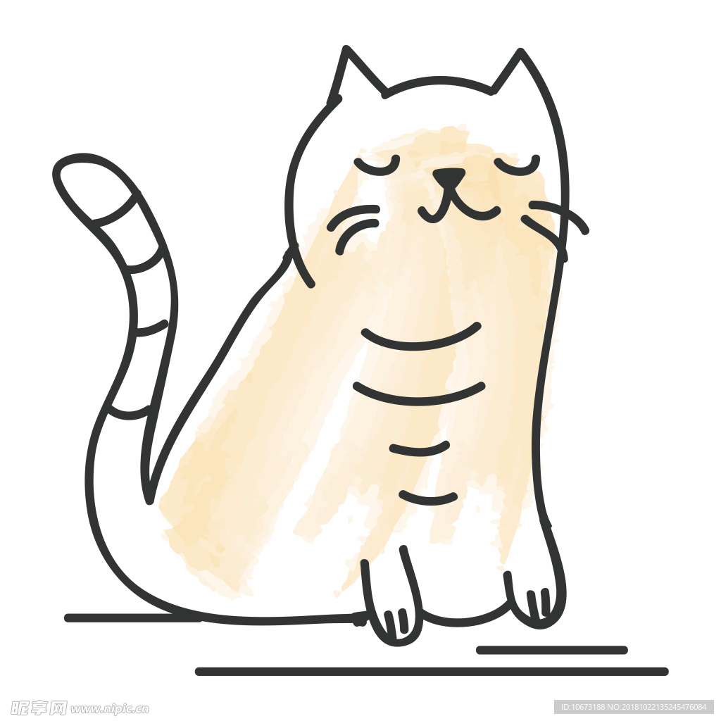 卡通猫咪图片