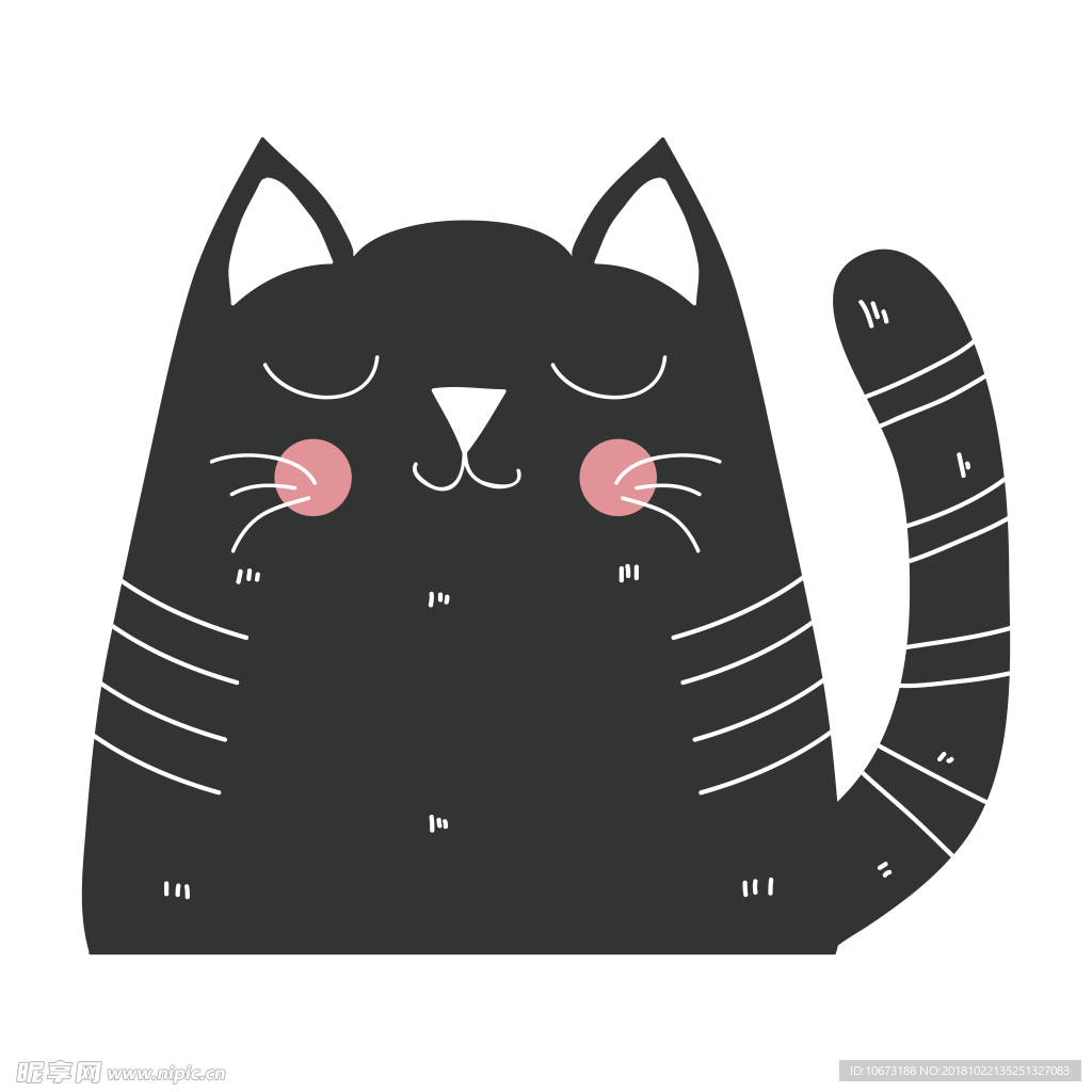 卡通猫咪图片