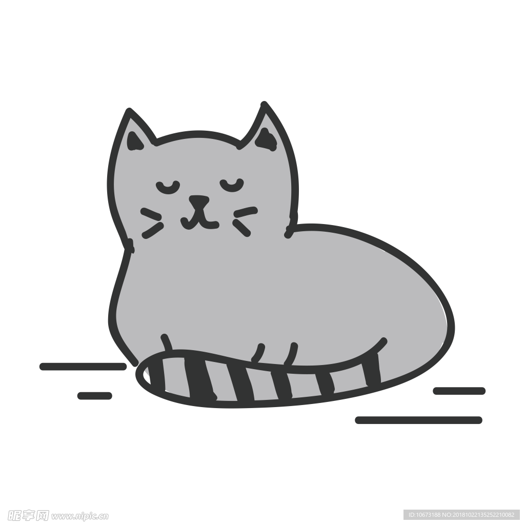 卡通猫咪图片