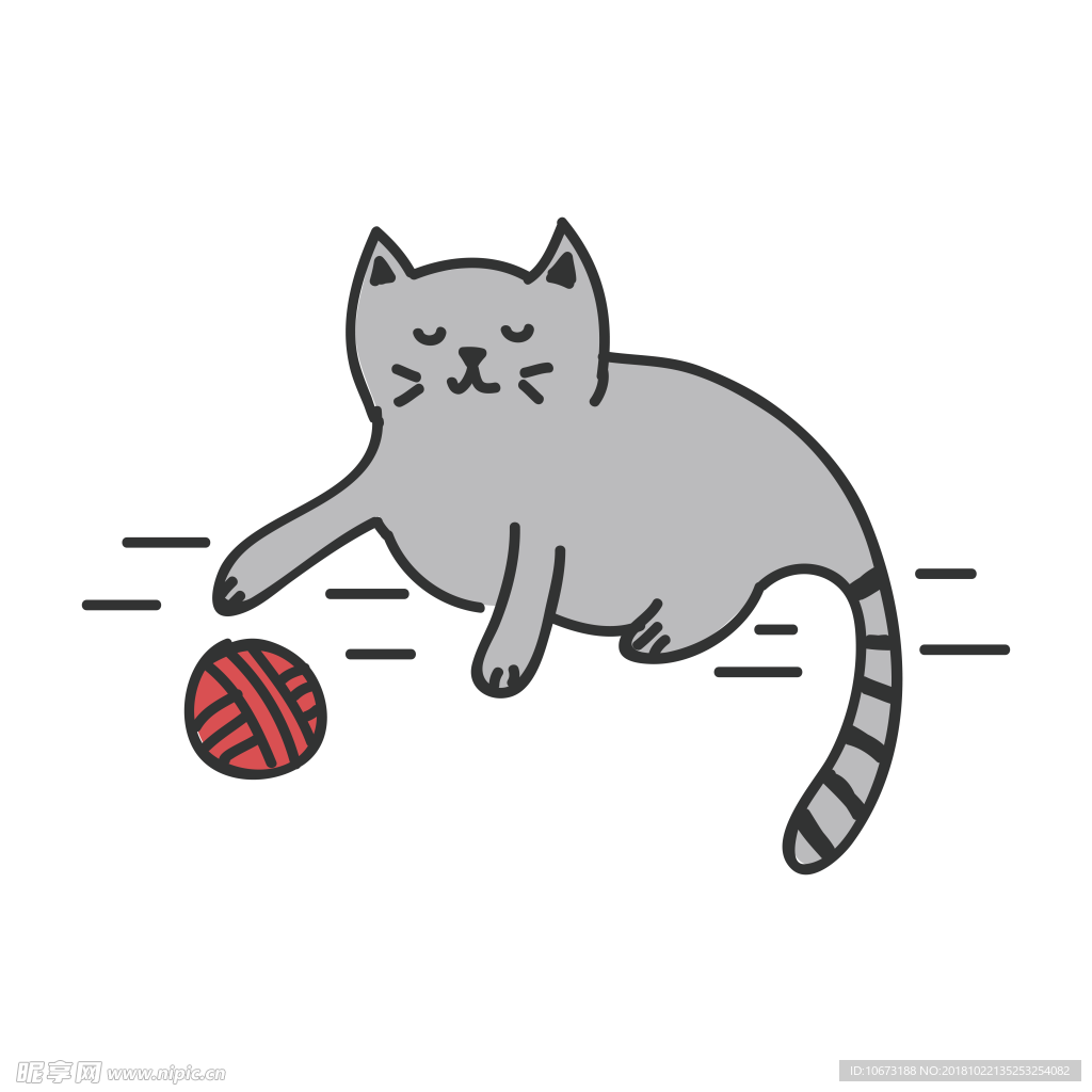 卡通猫咪图片