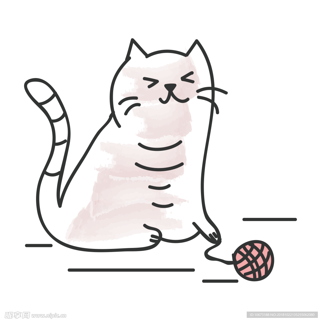 卡通猫咪图片