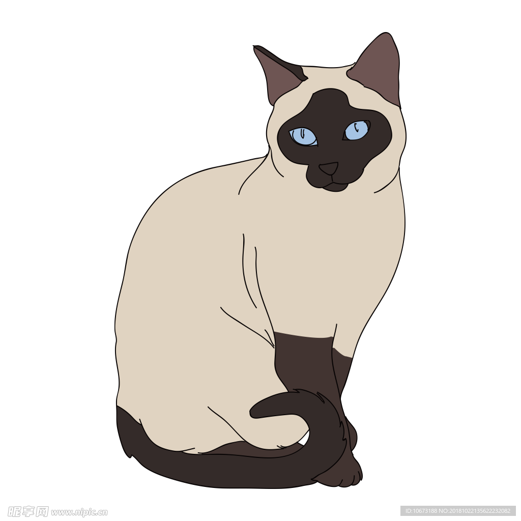 卡通猫咪图片