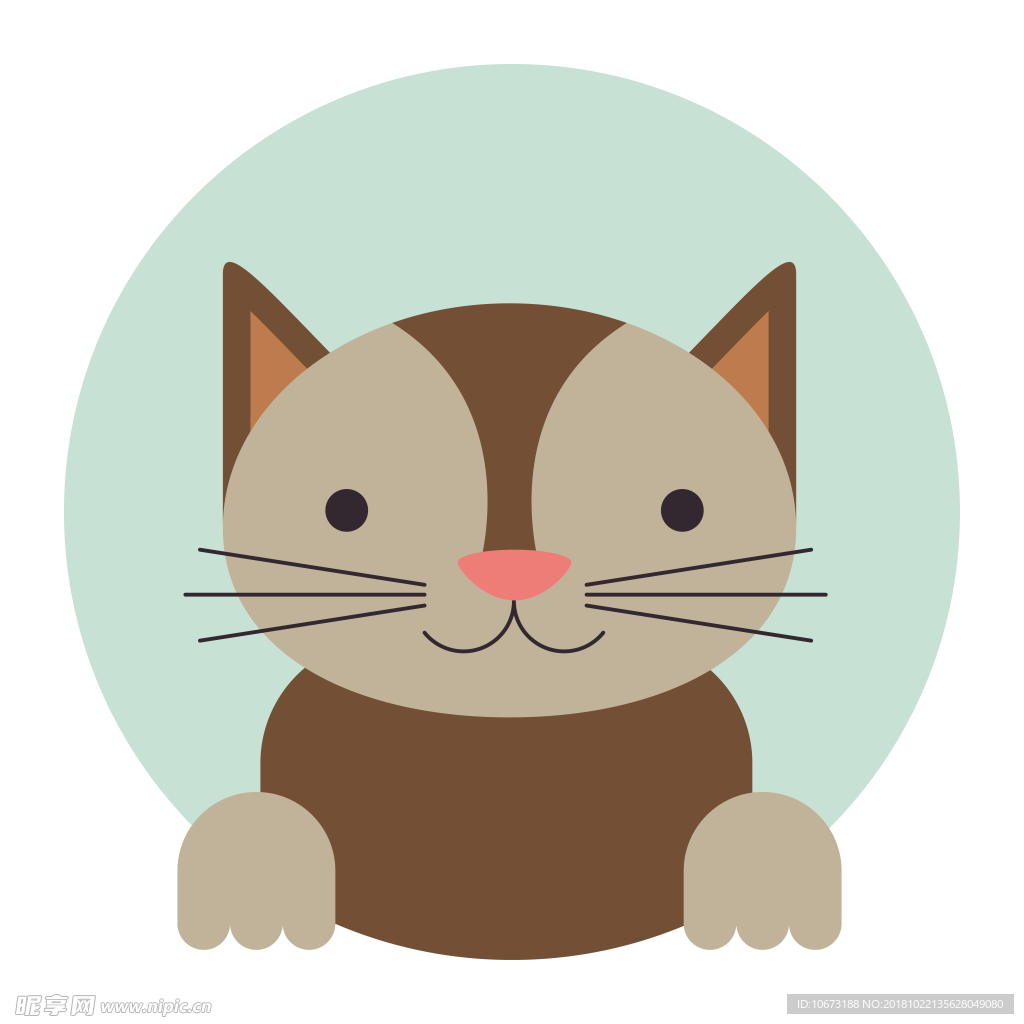 卡通猫咪图片