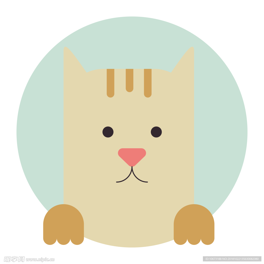 卡通猫咪图片
