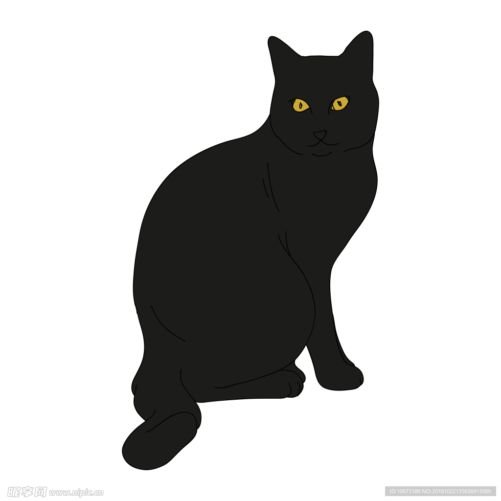 卡通猫咪图片