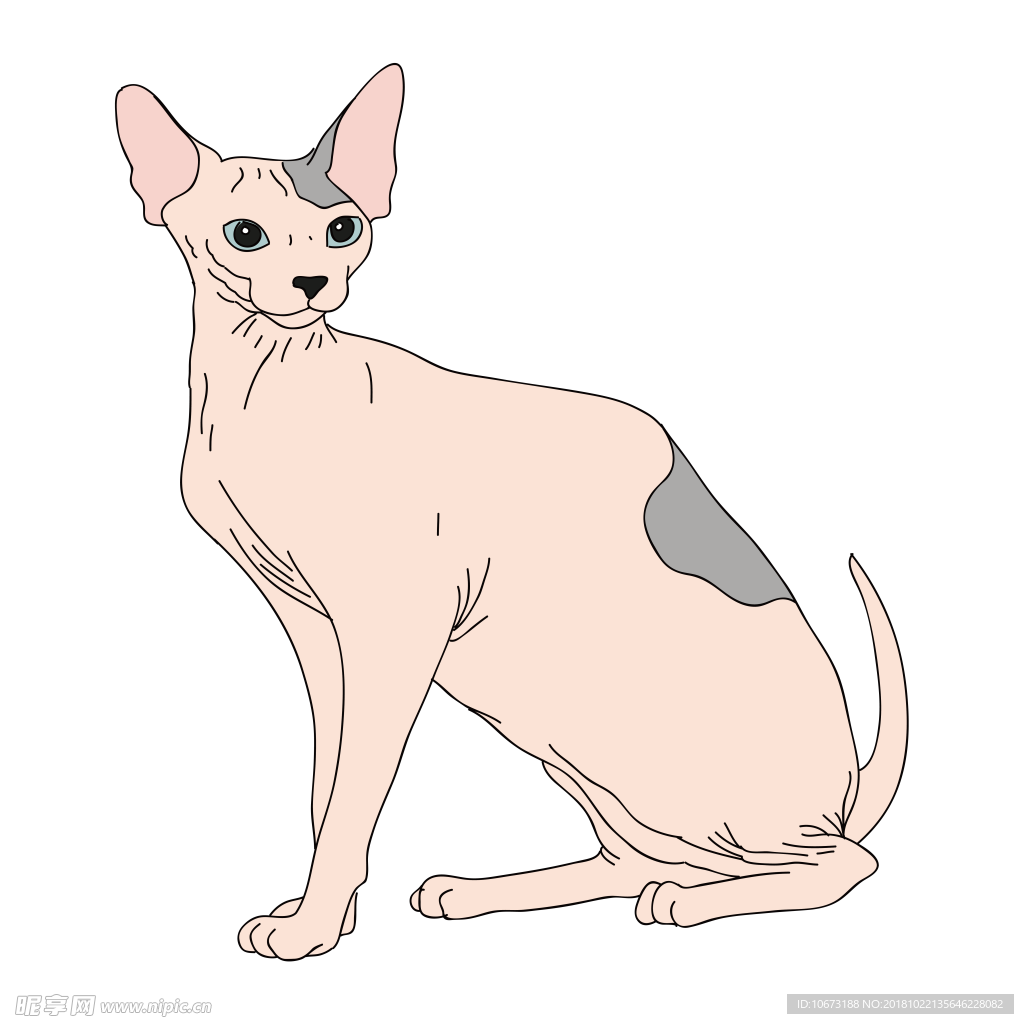 卡通猫咪图片