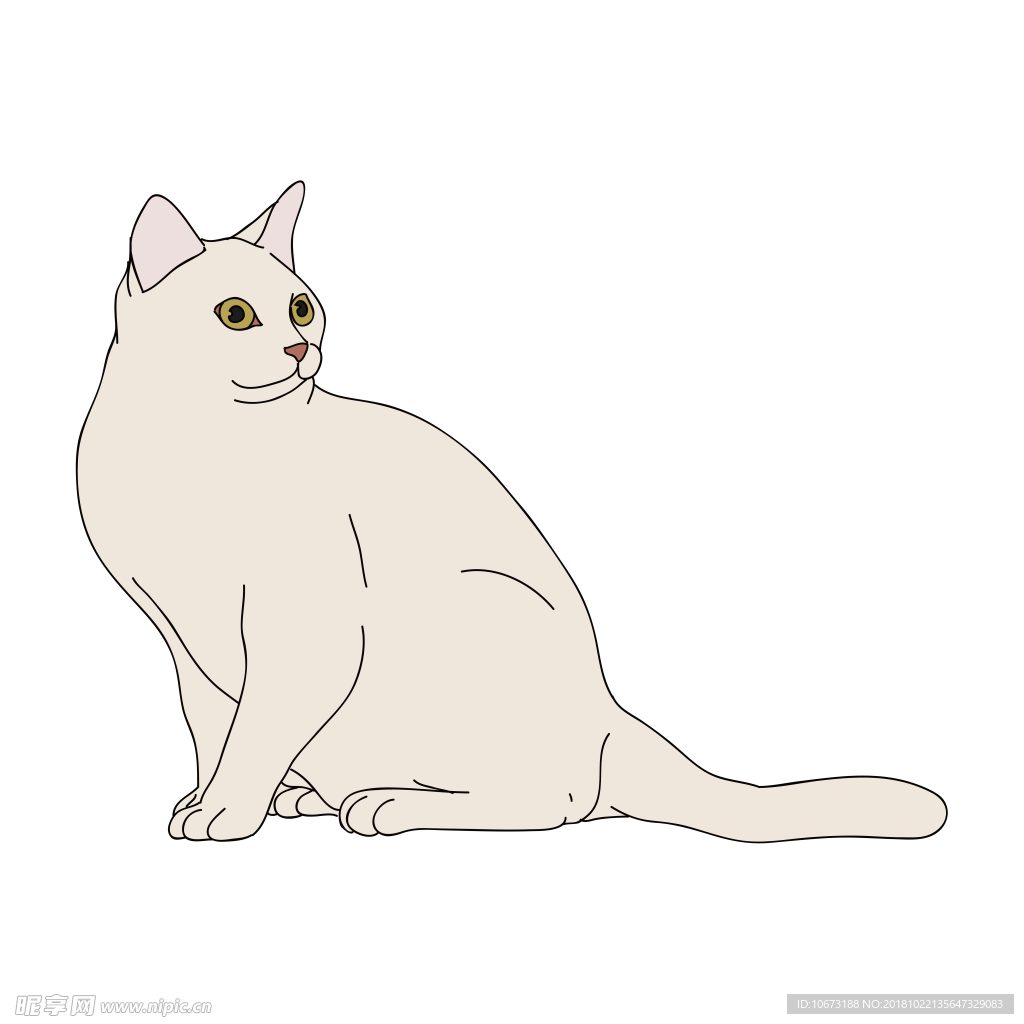 卡通猫咪图片
