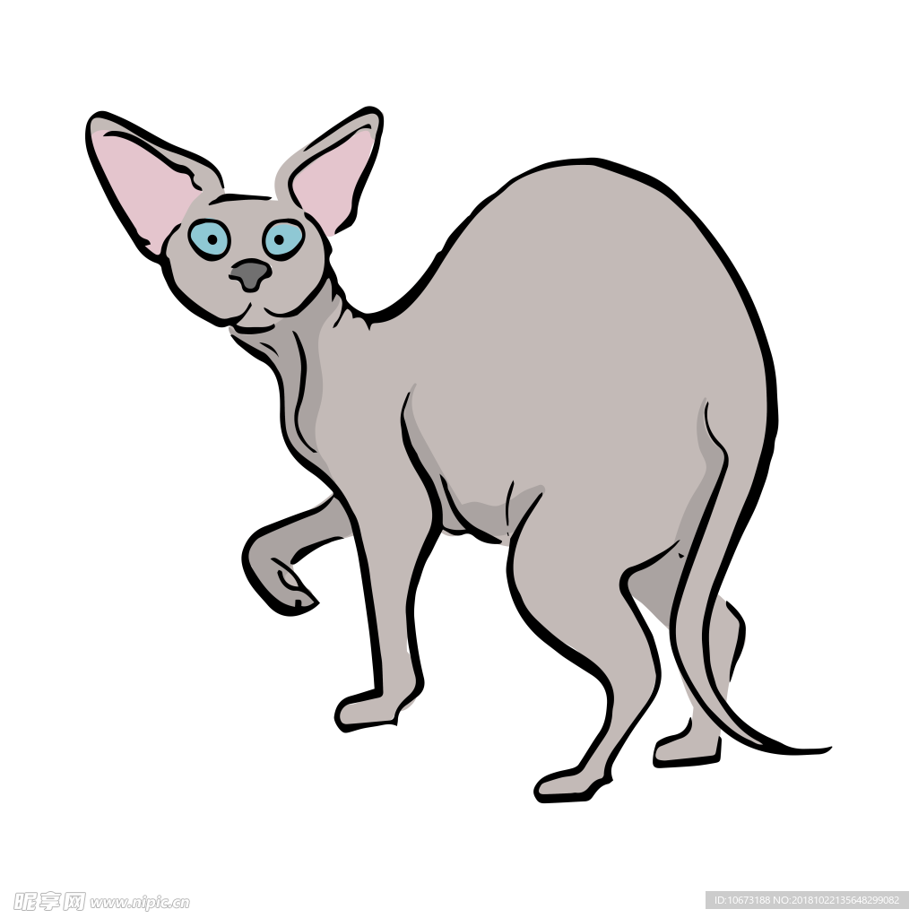 卡通猫咪图片