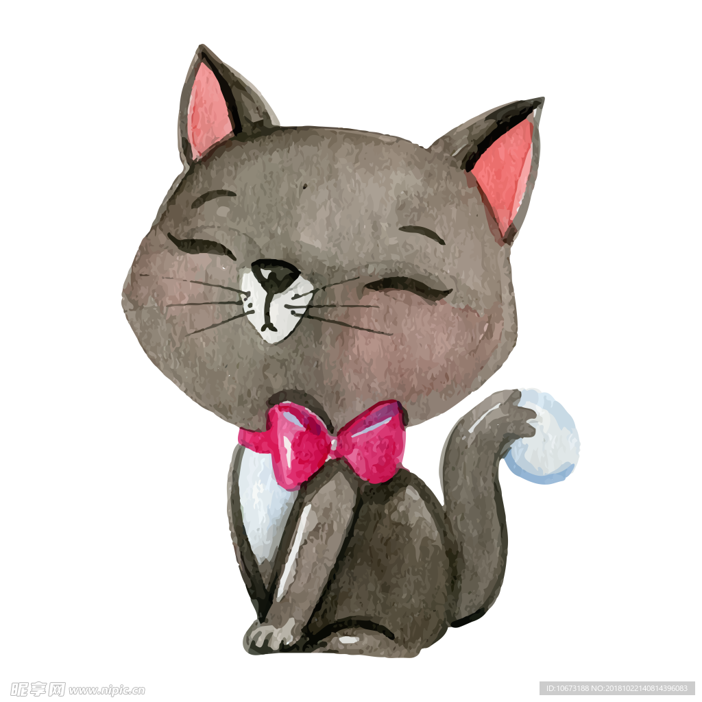 卡通猫咪图片