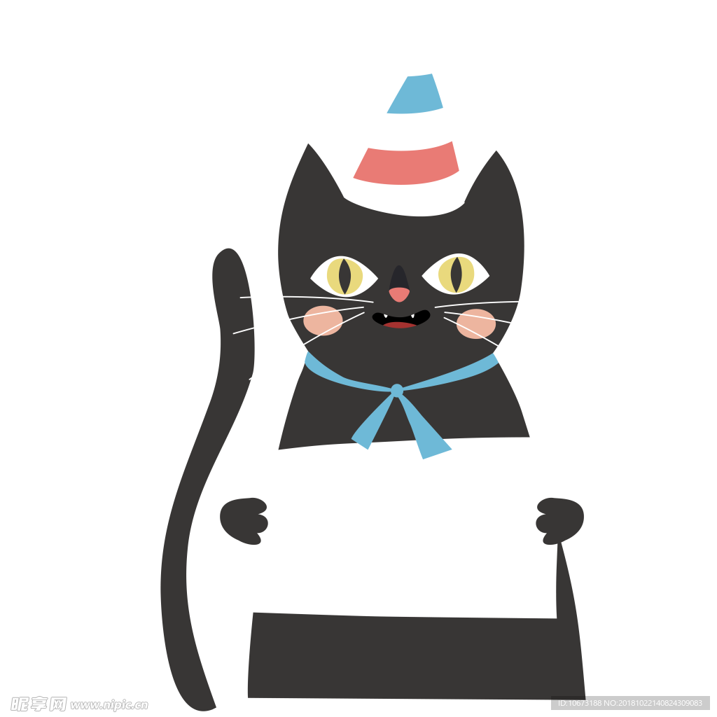 卡通猫咪图片