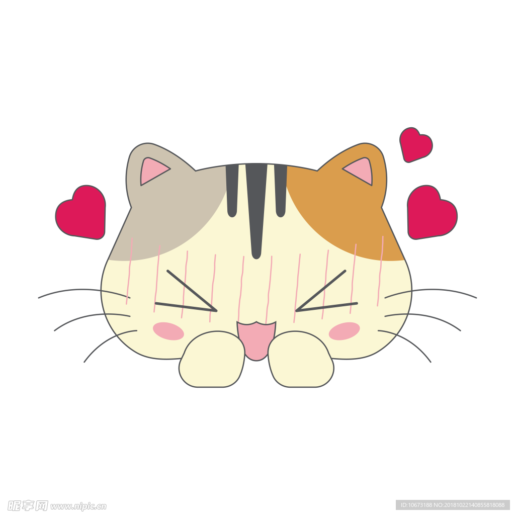 卡通猫咪图片