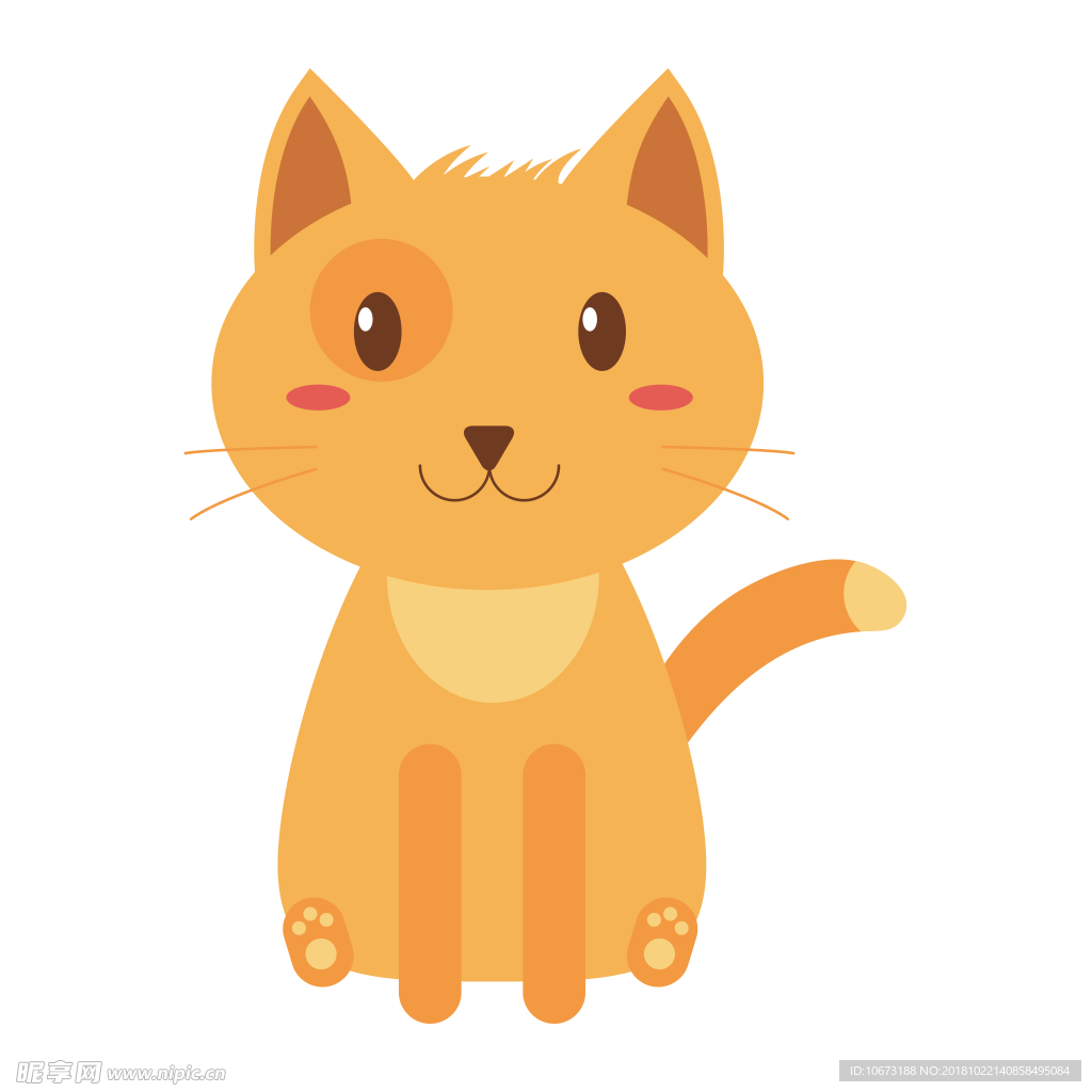 卡通猫咪图片