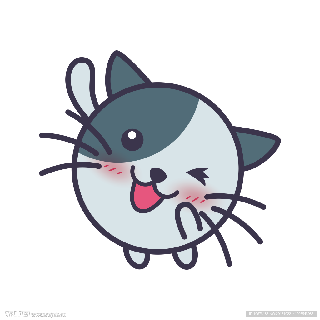 卡通猫咪图片