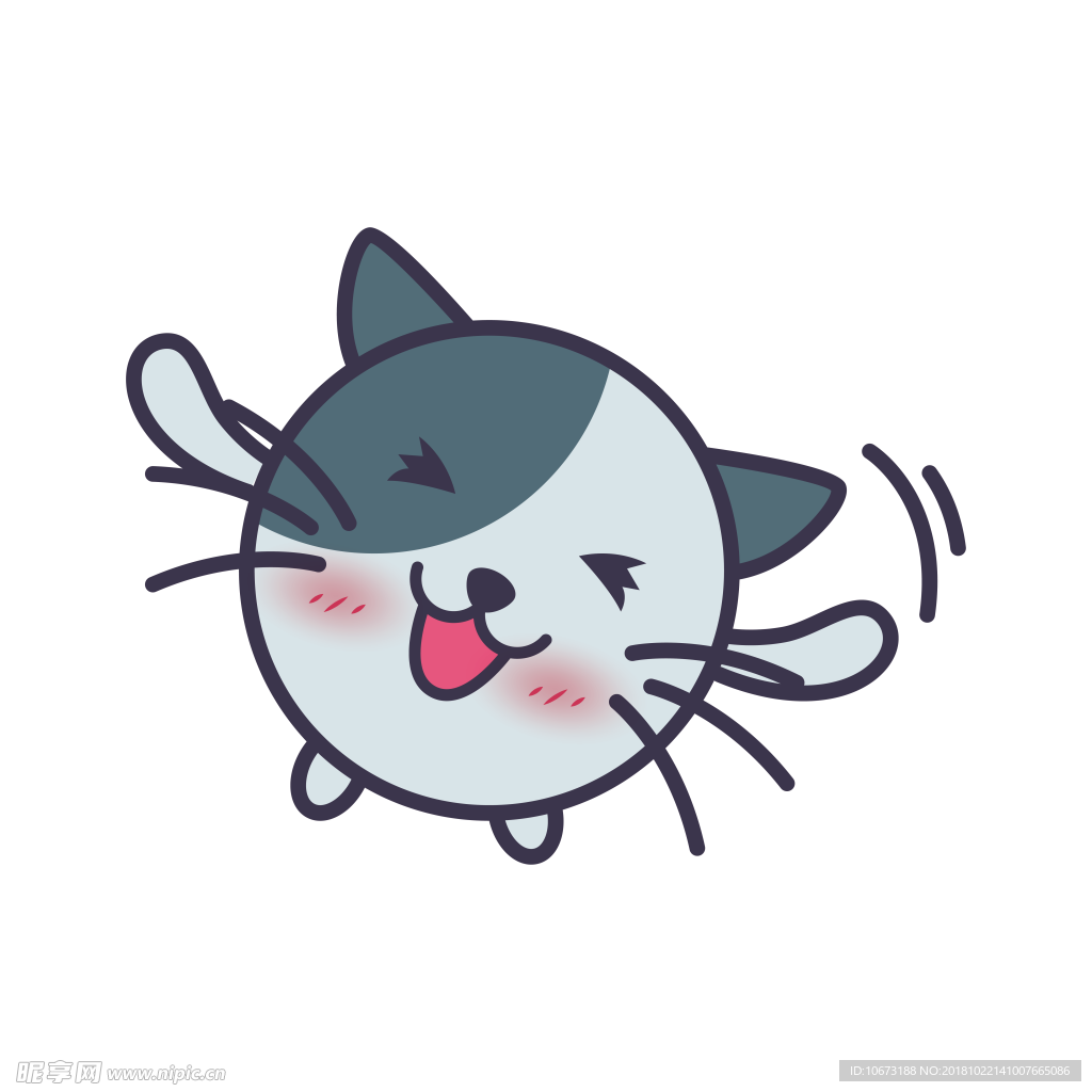 卡通猫咪图片