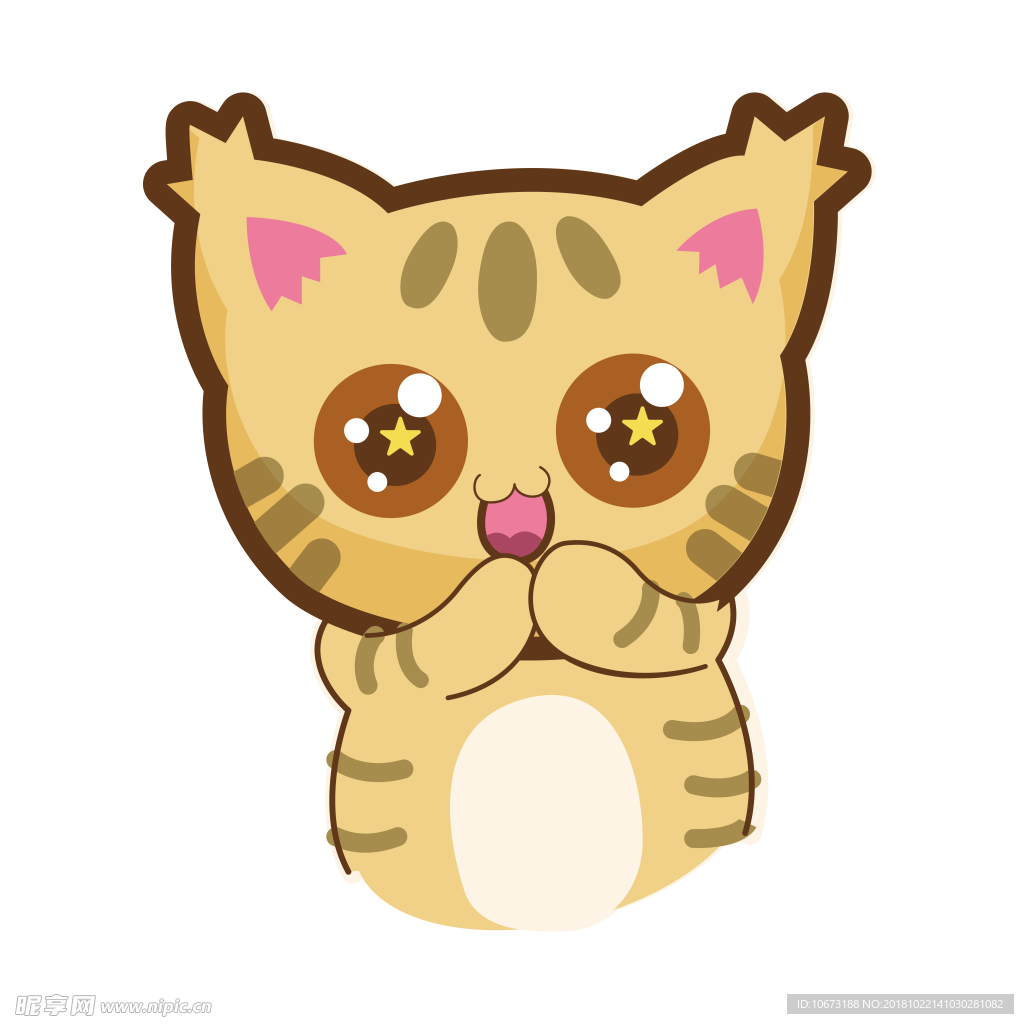 卡通猫咪图片