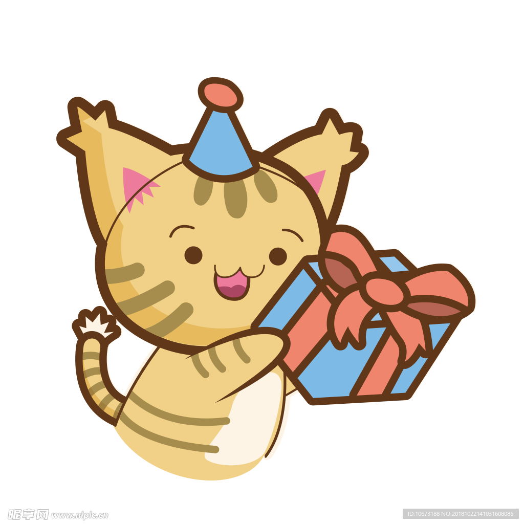 卡通猫咪图片