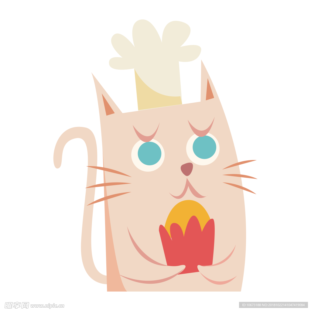 卡通猫咪图片