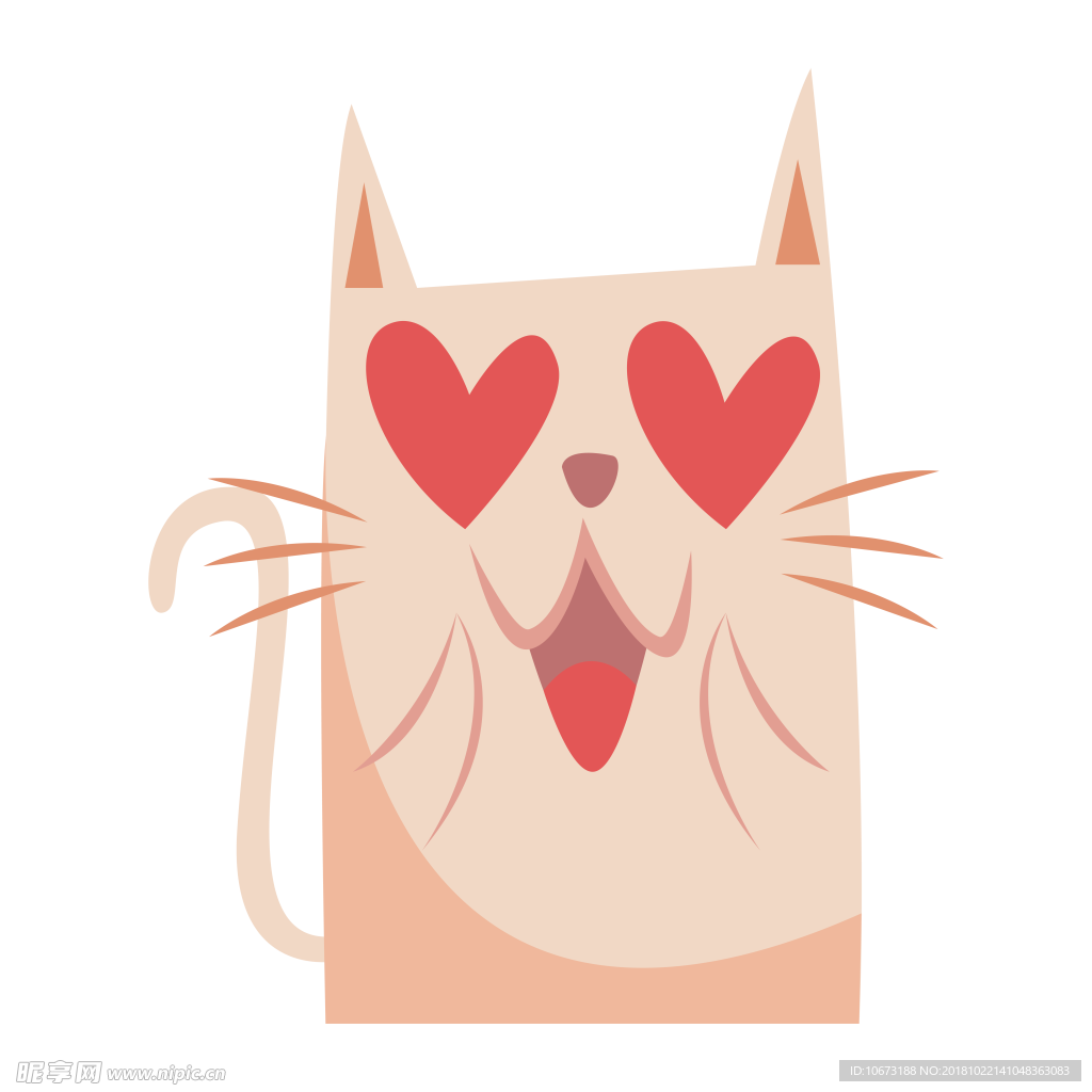 卡通猫咪图片