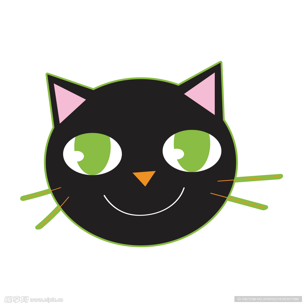 卡通猫咪图片