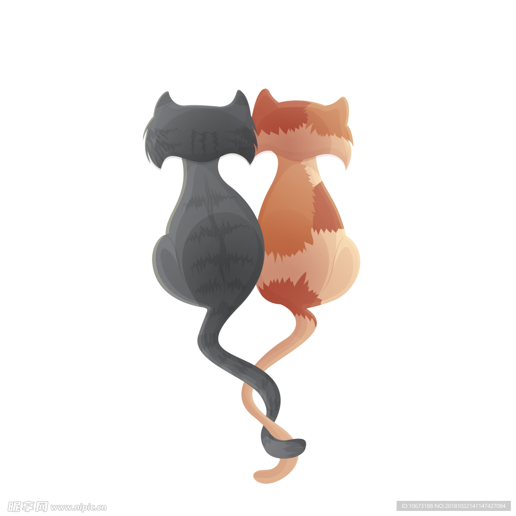 卡通猫咪图片