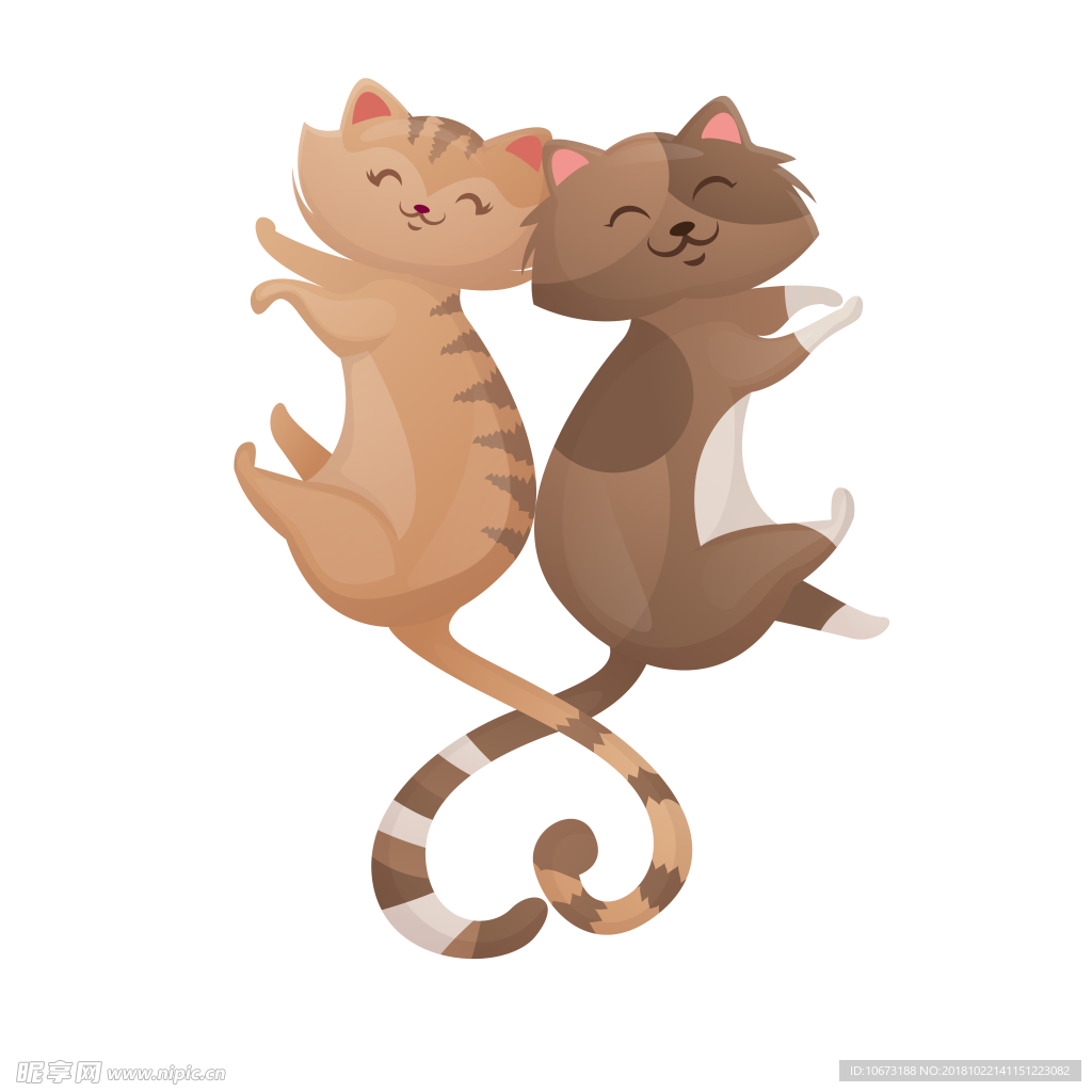卡通猫咪图片