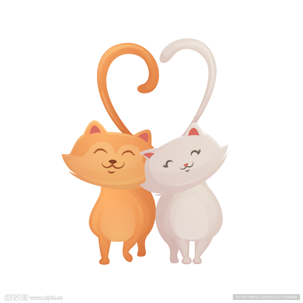 卡通猫咪图片
