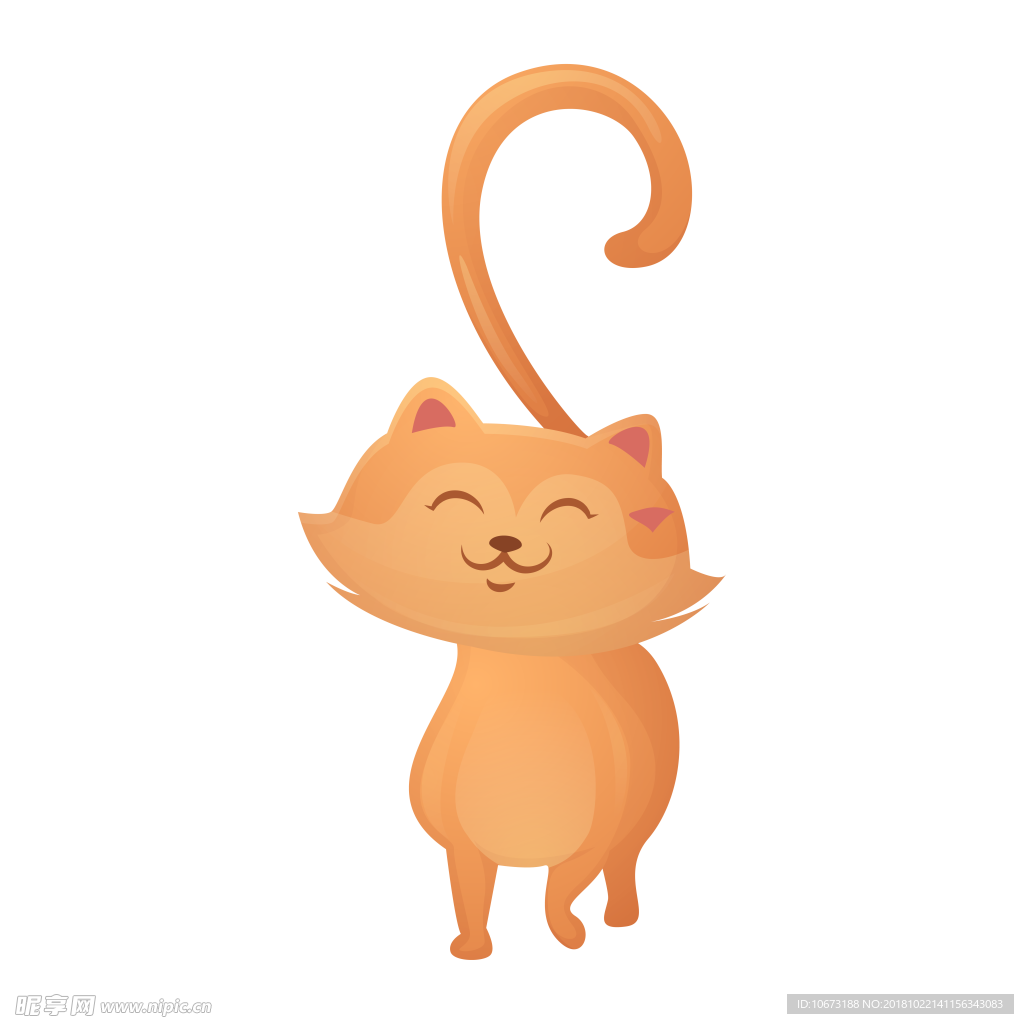 卡通猫咪图片