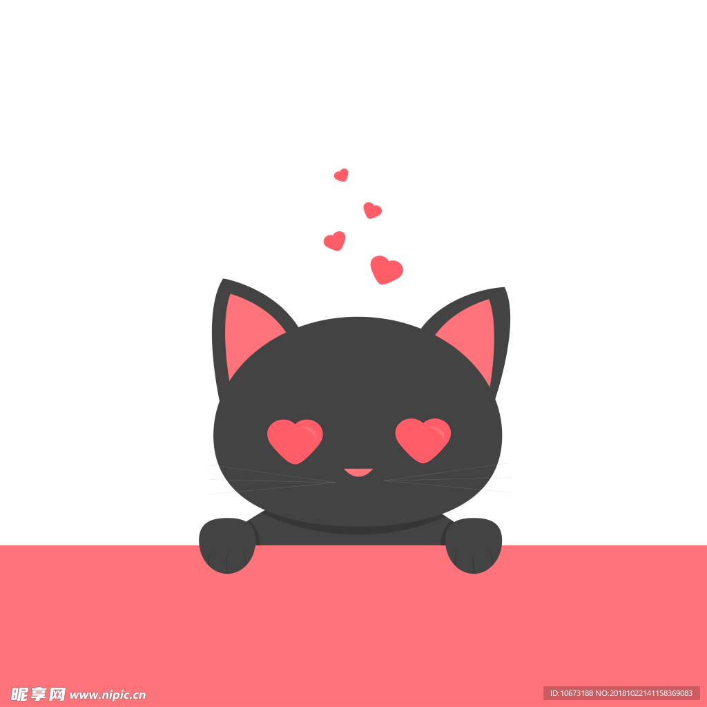 卡通猫咪图片