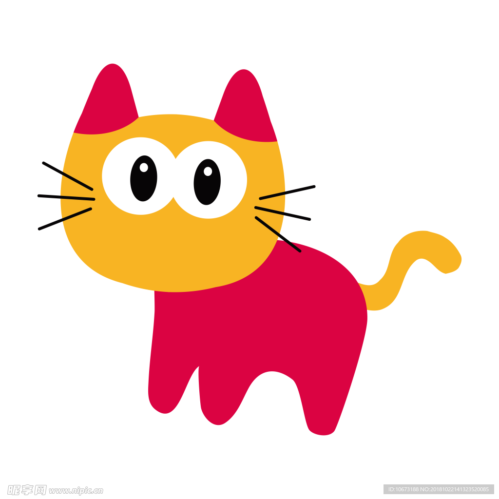 卡通猫咪图片