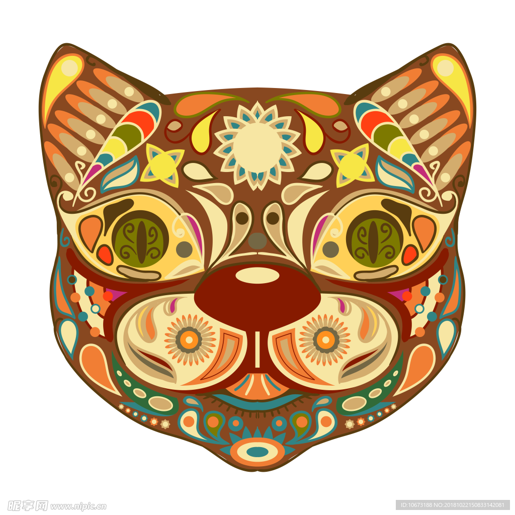 卡通猫咪图片