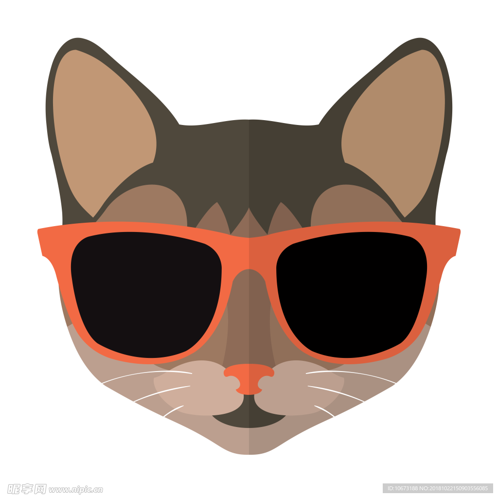 卡通猫咪图片
